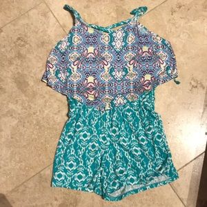 Flowery Romper